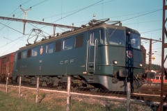 CFF Ae 66 11483 JURA Palézieux 20-11-1981 DMS CS01C 31a