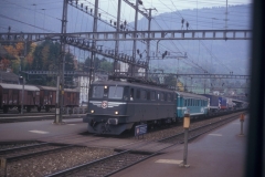 CS21D 11 CFF Ae 66 11412 HUPAC Bc Schlieren Arth Goldau 20-10-1989 DMS CS21D 11