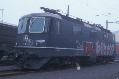 CS22A 21 CFF Re 44 II 11226 verte Yverdon 03-03-1991 DMS CS22A 21