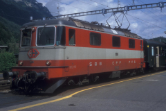 CS25A 06 CFF Re 44 II 11133 SE Interlaken 05-09-1992 DMS CS25A 06